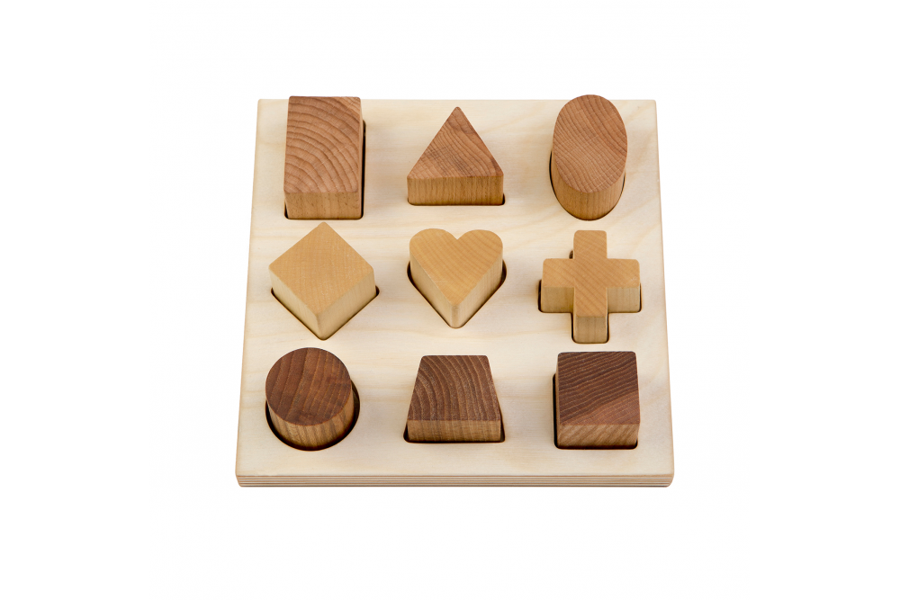 Natural Shape Puzzle Board